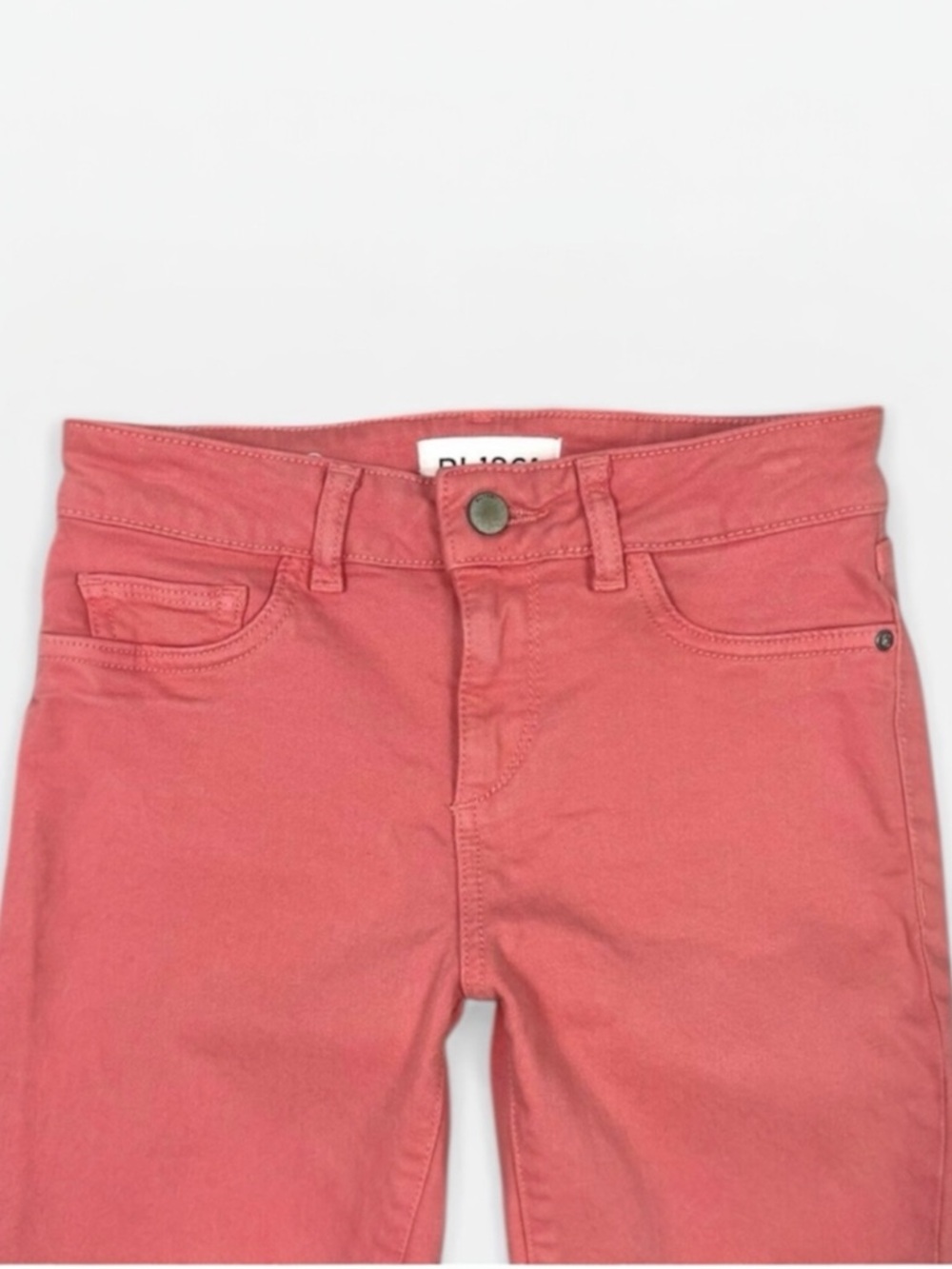 DL1961 Florence Cropped Mid Rise Skinny Jean in Sunset Size 28